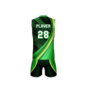Uniforme de voleibol de alta calidad, diseño personalizado, venta al por mayor, fábrica, Oem Odm, conjunto de sublimación, tela transpirable suave y cómoda - Product Image 3