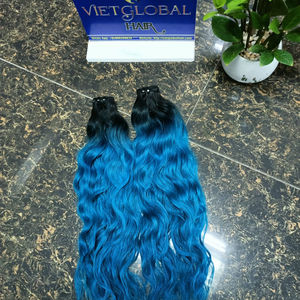 Vague naturelle en gros pour les faisceaux de cheveux humains ombrés Remy Grade au Cambodge extensions de cheveux de trame avec couleur de cheveux naturelle - Product Image 1