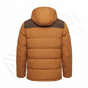 Veste parka rembourrée de qualité supérieure pour homme, vente en gros, taille plus, réversible, imperméable, manteau d'hiver, thermique, isolé, épais, vêtements d'extérieur - Product Image 2