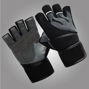 Gants de fitness réglables avec poignée pour la musculation et l'entraînement Gants de fitness à demi-doigts - Product Image 3