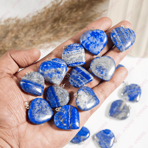 Pendentifs unisexes en lapis-lazuli de qualité supérieure AAA, bijoux de mode luxueux au design unique, très demandés et de qualité excellente. - Product Image 3