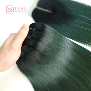 100% nuevas extensiones de cabello humano vietnamita de trama alineada con cutícula de alta calidad para pelucas Bob de mujeres negras - Product Image 5