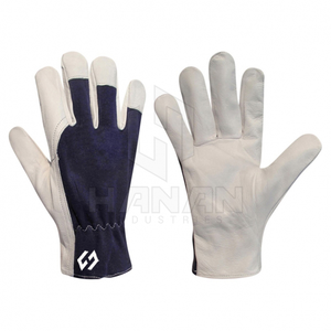 ถุงมือหนังสำหรับผู้ปฏิบัติงานประกอบรถยนต์อุตสาหกรรมถุงมือนิรภัยสำหรับงานเชื่อมป้องกันพร้อมบรรจุภัณฑ์แบบกำหนดเองจากปากีสถาน - Product Image 1