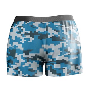 กางเกงขาสั้นบอร์ดเอวกลางสำหรับผู้ชายกางเกงผ้ายืดแบบถักสำหรับเล่นกีฬาแนวแฟนซีออกแบบได้ตามต้องการ - Product Image 2