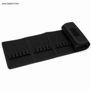 Pochettes de rangement industrielles haut de gamme multi-emplacements en toile pour outils, matériel et instruments, à compartiments segmentés, enroulables et utilitaires - Product Image 4