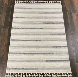 Alfombra Moderna de Diseño Floral Turco, Tejida en Jacquard, de Polipropileno de Pelo Alto con Respaldo de Yute, Acolchada, Hecha a Máquina para el Hogar - Product Image 2