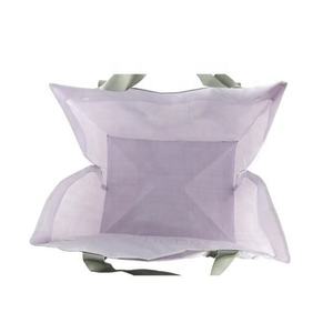 รับผลิตแบบ OEM ODM กระเป๋าช้อปปิ้งผ้าฝ้ายสไตล์เวียดนาม  รักษ์โลก ใช้ซ้ำได้ ทนทาน ปรับแต่งได้ พร้อมหูหิ้ว PP ทอ - Product Image 5