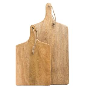 Vente en gros d'usine de planches à découper en bois épaisses vierges pour cuisine personnalisée bloc de planche à découper intelligente en bois d'acacia et noyer noir - Product Image 6