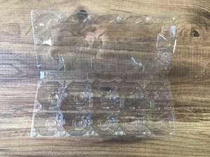 ที่มีคุณภาพสูง10เซลล์พลาสติก PET เซลล์ไข่ถาดขายส่งทิ้งโปร่งใสไข่กรณีบรรจุภัณฑ์ที่มีฝาปิด - Product Image 4