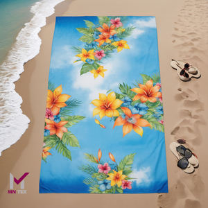 Serviettes de plage en coton organique indien absorbant doux, et parfaites pour les journées de plage à la maison, avec les dernières tendances - Product Image 3