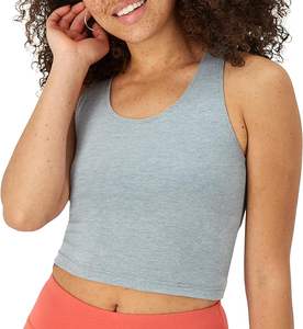 Sujetador deportivo de malla con espalda cruzada de alto soporte para mujer, a prueba de golpes, con almohadillas fijas, para entrenamiento, gimnasio y yoga, venta al por mayor - Product Image 1