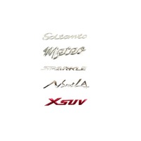 Autocollant de luxe étiquette étanche voiture PVC autocollants Logo personnalisé