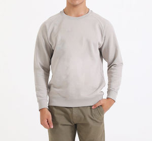 Impression personnalisée broderie Logo ODM hommes sweat-shirt 460gsm 100% polyester pull lourd polaire surdimensionné unisexe écologique - Product Image 5