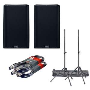 Altavoces Autoamplificados de Dos Vías de 12 Pulgadas de la Serie K12.2 K2 de Alta Calidad, Equipo de Sonido con Soportes, Cables y Bolsas de Transporte - Product Image 3