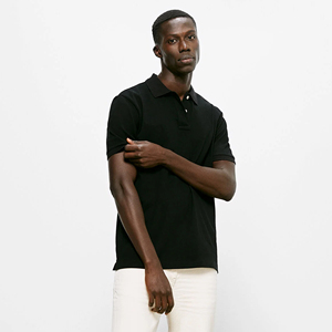 Ropa de calle para hombre, camiseta polo cómoda activa para hombre, camiseta Polo para gimnasio para hombre, patrón de diseño OEM único en blanco - Product Image 2