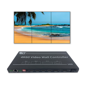 Bitvisus 3X3 2X3 4K Seamless 4 Source PIP POP HDMI TV Meeting Conference Room Video Wall <strong>Processor</strong> Controller - Product Image 1