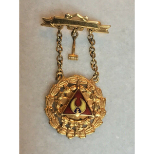 Masonic Regalia ROSE CROIX 18TH GRADO COLLAR BORDADO COLLAR JOYA GUANTE - Product Image 6