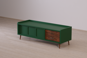 Minimalist Design Solid Teak Wood High Quality <b>TV</b> <b>Stand</b> for Living Room Furniture, Indoor Furniture - Product Image 5