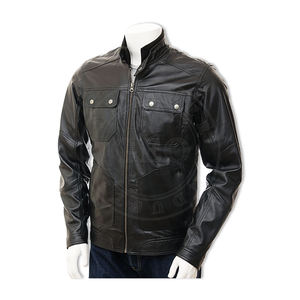 Nouvelle collection de vestes en cuir à la mode, vestes chaudes de Style personnalisé - Product Image 5