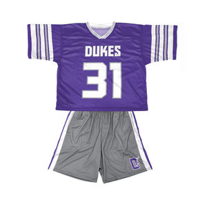 Uniforme de lacrosse personnalisable, maillots et shorts de haute qualité, dernier design, entièrement imprimé, 100% polyester respirant, unisexe adulte - Product Image 2