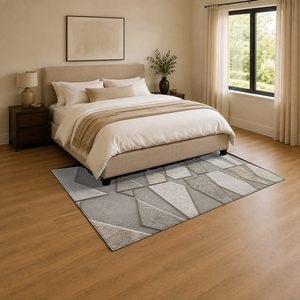 Alfombra Chenille LXDP-0696 de RUGS DEPOT, Multicolor, Neutral, Tradicional, Oriental, Impresa Digitalmente, Lavable a Máquina, Antideslizante, Venta al Por Mayor - Product Image 3
