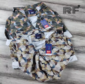 Camisa de algodón de manga larga para niños, moda occidental informal, diseño impreso, Top cómodo de moda, ropa para niños con descuento - Product Image 5