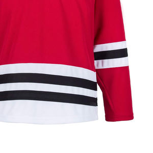 Camiseta de hockey sobre hielo en blanco barata para hombres y mujeres práctica personalizada de alta calidad al por mayor - Product Image 3