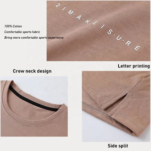 เสื้อกล้ามออกกำลังกายผ้าฝ้าย 100% ไซส์ใหญ่ ทรงเข้ารูป แห้งเร็ว เป็นมิตรกับสิ่งแวดล้อม ระบายอากาศได้ดี เหมาะสำหรับการออกกำลังกายและฟิตเนส - Product Image 4