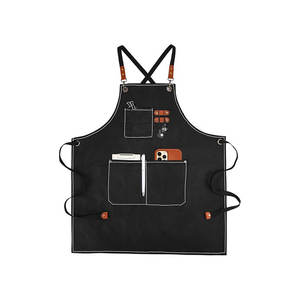 <b>Apron</b> for Restaurant Factory Restaurant Kitchen <b>Apron</b> of <b>Leather</b> - Product Image 2