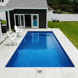 Piscine en fibre de verre de haute qualité, rectangulaire, grande capacité, longue durée de vie, haute résistance, étanche, pour hôtel, enterrée - Product Image 2