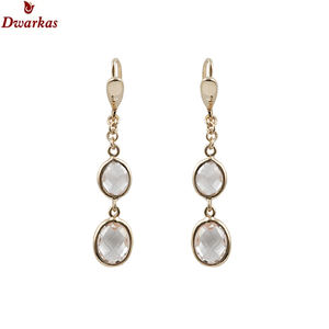 New Arrival Luxury 925 Sterling Silver Natural <b>Citrine</b> Green Onyx Gemstone Drop Bezel Set <b>Earring</b> Women Wedding Gift Jewelry - Product Image 4