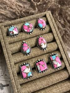 Dulce algodón de azúcar anillo ajustable elegante y diseño único - Product Image 3