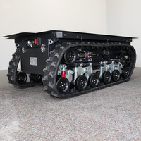 Châssis de robot à chenilles personnalisable Tins-12E pour charges lourdes, véhicule terrestre autonome tout-terrain, plateforme de transport