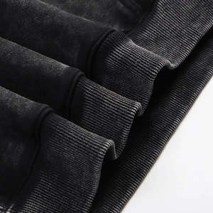 เสื้อฮู้ดดี้ผ้าฝ้าย 100% รุ่นใหม่ล่าสุด ระบายอากาศได้ดี ขายส่ง ปักลาย พร้อมเชือกผูก โลโก้ด้านหน้า ผ้าถัก - Product Image 5