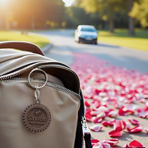 Porte-clés en caoutchouc PVC de style vintage de 2 pouces Cadeau d'entreprise et article d'événement promotionnel - Product Image 4