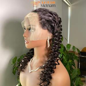 Extensiones de Cabello Humano Remy Vietnamita 100% Virgen de Alta Calidad, Ondulado Profundo, Doble Trama a Máquina, Paquetes al Por Mayor, Precio de Fábrica - Product Image 6