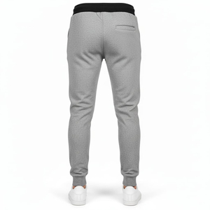 Men's Lightweight Distressed Casual Canvas <b>Slim</b> Fit <b>Joggers</b> Performance Sweatpants with Drawstring Closure - Product Image 3