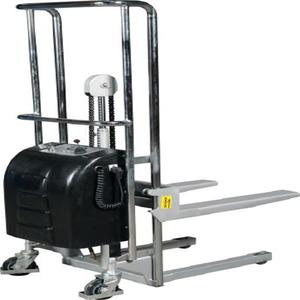 Semi-mini-élévateur ST400-1500 EL Capacité de charge de 400 kg Course de 1500 mm Moteur à longue durée de vie Fabriqué en France - Product Image 2