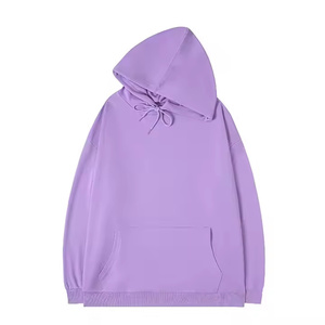 Sudadera con capucha de algodón pesado de alta calidad, sudadera de gran tamaño Unisex para hombres y mujeres, ropa de invierno personalizada lisa, venta al por mayor - Product Image 3