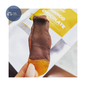 Disponible : Glory Premium, mangues séchées naturelles sucrées enrobées de chocolat, en vrac, pour la préparation de snacks aux fruits - Product Image 1