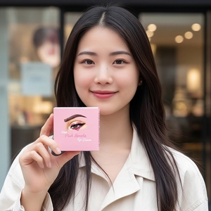 Boîte d'emballage pour lentilles de contact Eyeshare, personnalisée, recyclable, avec lamination brillante, auto-érectile, oblongue, en carton ivoire, avec options de logo - Product Image 6