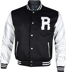Vestes universitaires en laine pour hommes personnalisées High Street Winter College Baseball Jackets Logos brodés Tissu en laine pour femmes Letterman - Product Image 2