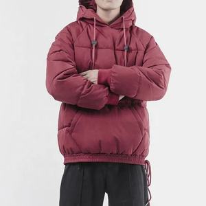 Blouson matelassé personnalisé de haute qualité pour homme, nouveau design, coupe-vent d'hiver, style canard, fermeture éclair en fourrure de mouton, respirant, vente en gros - Product Image 3