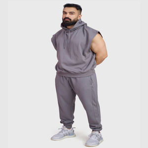 Trendy Premium Lightweight Polyester/Cotton Men's Windproof Breathable Eco-Friendly <b>Drawstring</b> Joggers High-End Pants <b>Trousers</b> - Product Image 4