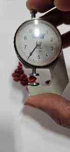 CORAL ROJO ITALIANO, GEMA NATURAL, GEMA SUELA, FORMA OVALADA, TAMAÑO MM, PRODUCTO DE ALTA CALIDAD PARA LA ELABORACIÓN DE JOYERÍA PARA MUJER - Product Image 2