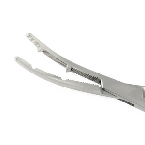 คีมผ่าตัดมดลูกแบบโค้ง Heaney-Kanter ขนาด 8-3/8 นิ้ว ผลิตจากเหล็กกล้าไร้สนิมทางการแพทย์ สำหรับเครื่องมือผ่าตัดทางนรีเวช - Product Image 5