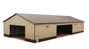 Galpon prefabricadas kim loại industriales galpones prefabricados đổ công nghiệp galpones Para Ganado - Product Image 5