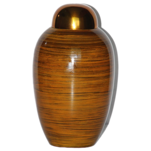 Urnas de cremación para adultos de aluminio de alta calidad con Peltre y color azul cielo acabado para cenizas humanas suministro funerario de Metal - Product Image 2