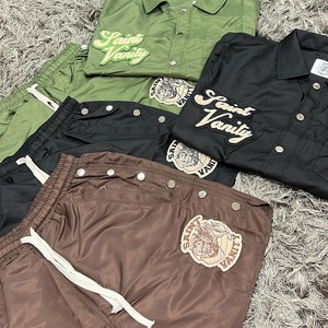 ชุดเสื้อโปโล2ชิ้นผ้าไนลอนโพลีเอสเตอร์สำหรับผู้ชายชุดวอร์มกระดุมเสื้อกันลมชุดวอร์มสำหรับผู้ชายโลโก้ออกแบบได้ตามต้องการ - Product Image 4