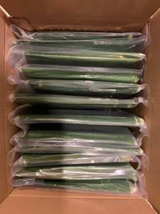 Feuilles de bananier surgelées IQF standard pour l'emballage alimentaire et la cuisine, prix bas, 100% feuilles de bananier vertes fraîches - Product Image 2